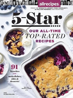 Cover image for Allrecipes 5-Star Recipes: allrecipes 5-Star Recipes 2022